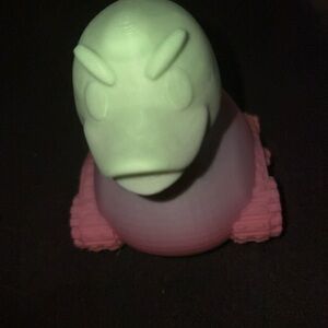 Glow in the dark tank duck.